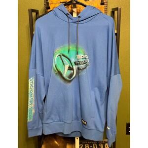 Puma Men’s Mercedes AMG Street Racing Hoodie Medium Blue New